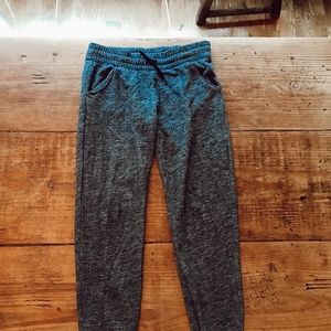 Grey sweatpants